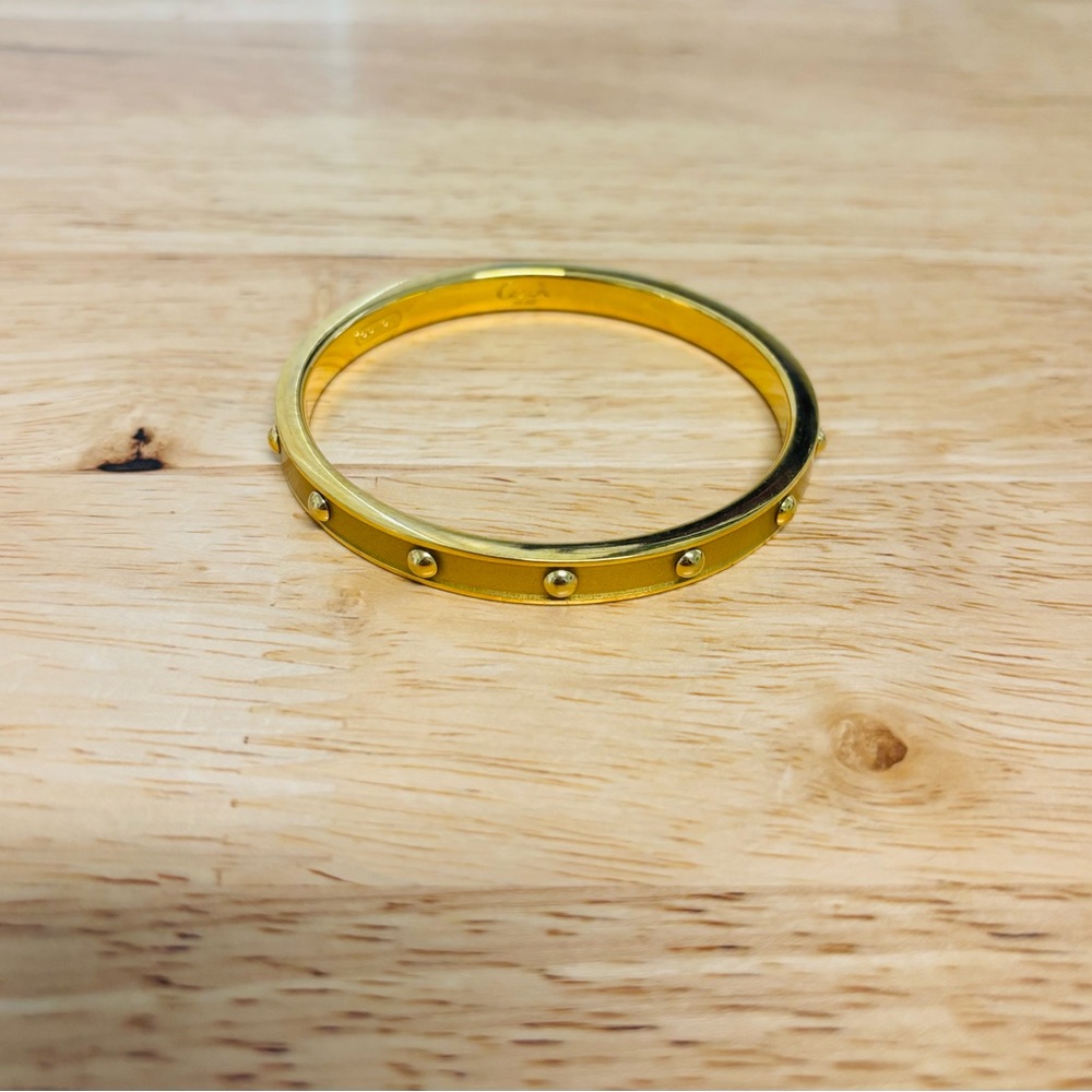 Coach Gold Studded Bracelet